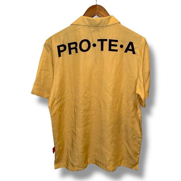 Kota The Friend x DSNY Protea Bowling Top in Yellow Men’s Sz M - Picture 7 of 7